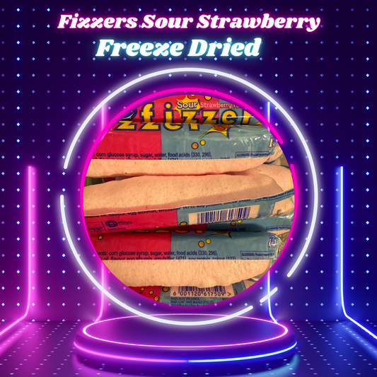 Fizzers Sour Strawberry