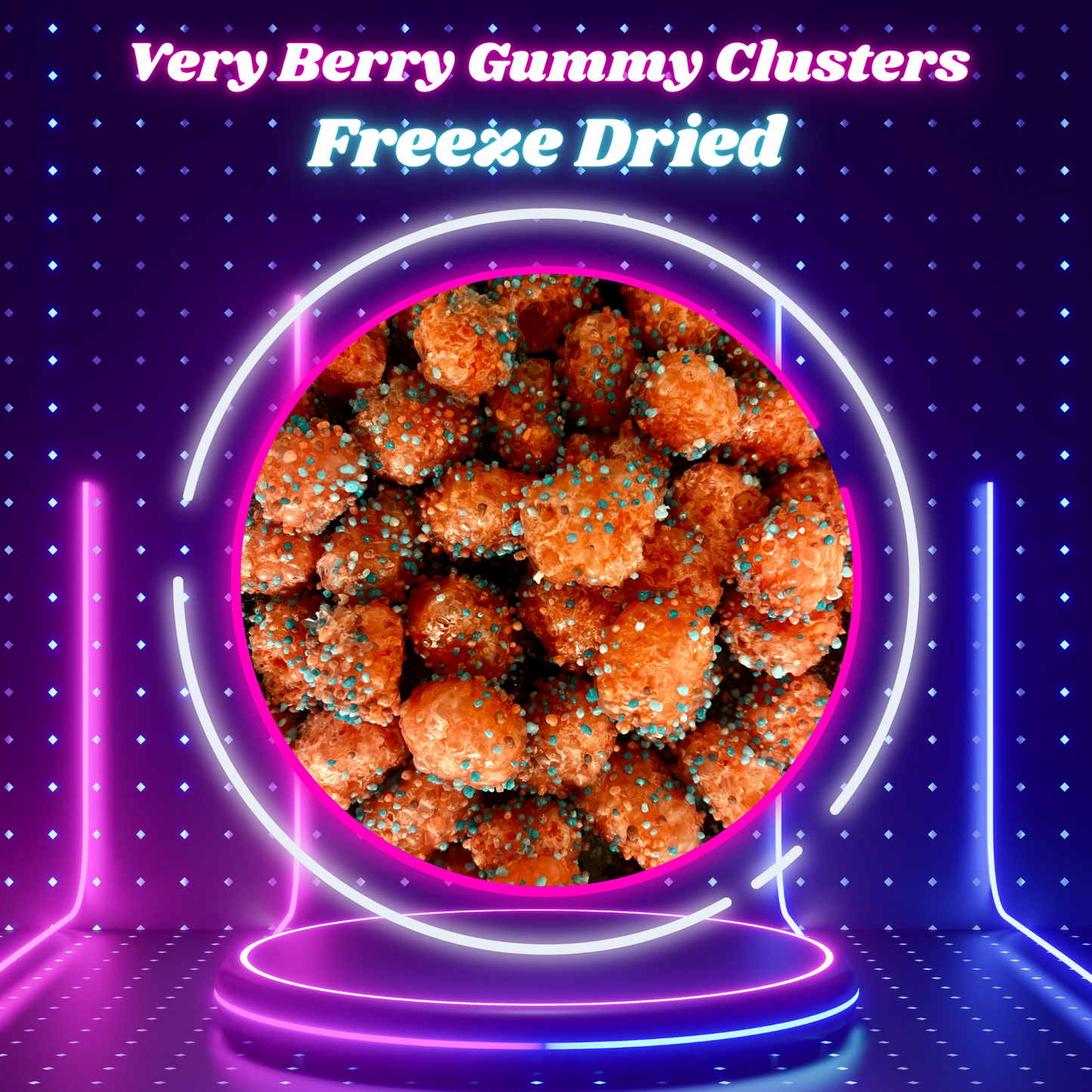 Freeze Dried - Very Berry Gummy Clusters